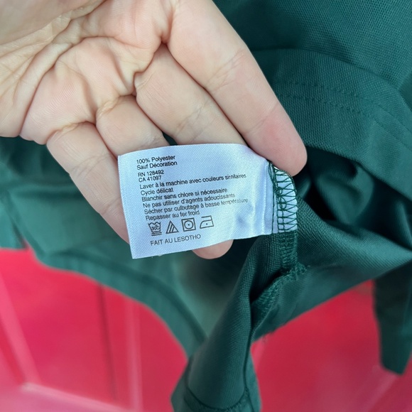 Greg Norman Large Green Polo Golf Shirt Long Sleeve XL - Picture 7 of 7